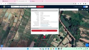 For SaleLandKalasin : Land for sale, Mueang District, Kalasin Province, 3 rai, only 500 meters from a 4-lane road, Kalasin land, cheap price. Suitable for planting a home garden.
