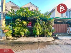 For SaleHouseSamut Songkhram : Single house for sale Eua-Athorn Village, Lat Yai, Samut Songkhram