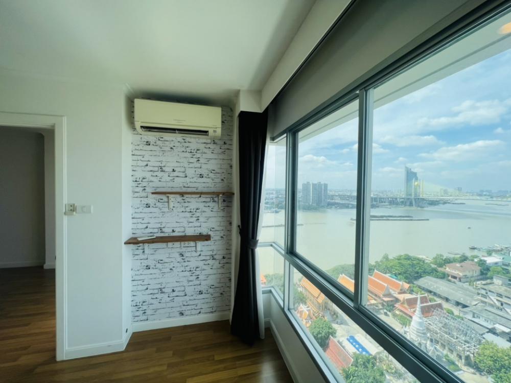 For SaleCondoRama3 (Riverside),Satupadit : 🔥 Empty room 2.39 MB, best price in the project 🔥 Lumpini Park Riverside Rama3 / 32.54 SQM. / 27th floor / river view ‼️