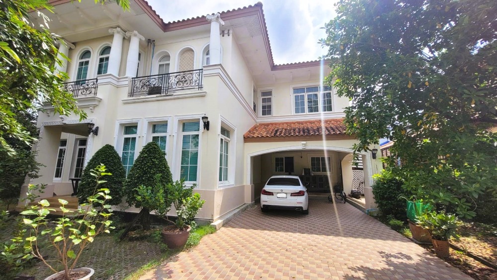 For SaleHouseBang kae, Phetkasem : Luxurious detached house At a great price!! sell! Single detached house, corner house, near the center of Narasiri Village, Sathorn-Wongwaen, good condition, beautiful, livable, and private. Project next to the main road, Kanchanaphisek, convenient travel