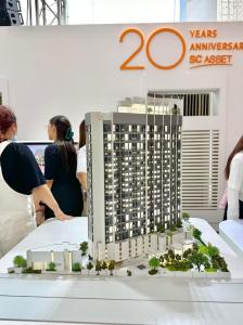 Sale DownCondoKasetsart, Ratchayothin : Condo COBE Kaset-Sripatum (Kaset-Sripatum) 1 bedroom 30.50 sq m. Choose the best room location, plus Fully Furnished the whole room.