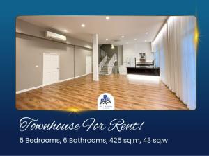 For RentTownhouseRama3 (Riverside),Satupadit : [Rent] 🏠 Townhouse for Rent at Baan Klang Krung Grande Vienna Rama 3, 5 Bedrooms