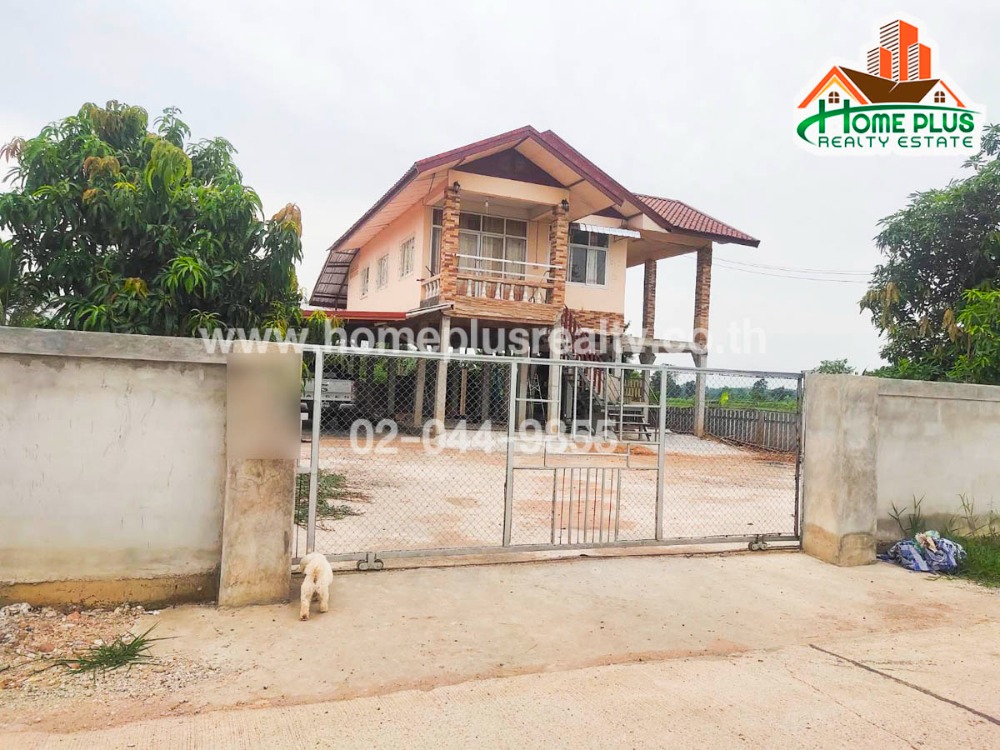 For SaleHouseNong Bua Lam Phu : Land with a 2-story detached house, Soi Ban Don Han, Pho Chai Subdistrict, Mueang District, Nong Bua Lamphu, area 300 square meters.