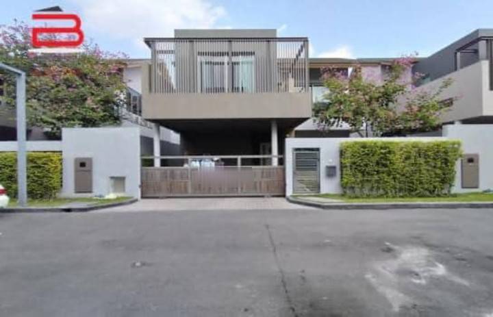 For SaleHouseYothinpattana,CDC : LL199 for sale/rent 2-story detached house, Private Nirvana North village project.