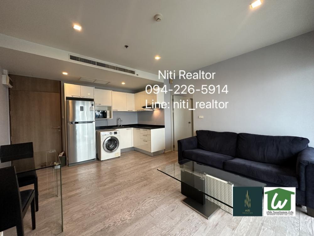For SaleCondoSukhumvit, Asoke, Thonglor : Condo for sale, Noble Solo 1 Bed, 46.45 sq m., Panorama city view, open and comfortable, fully furnished, ready to move in.