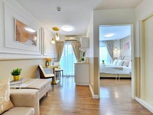 ขายคอนโดเกษตร นวมินทร์ ลาดปลาเค้า : P44181123  ขาย/For Sale Condo  I CONDO Kaset (ไอ คอนโด เกษตร) 1นอน 24ตร.ม ชั้น5 วิวโล่ง ต้นไม้ ห้องสวย เฟอร์ครบ พร้อมอยู่