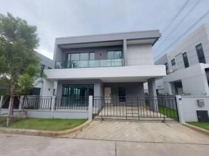 For RentHousePathum Thani,Rangsit, Thammasat : HR1344 Single house for rent Centro Project Don Mueang-Chaengwattana Along the Prapa Canal Near Muang Thong Thani, ready to move in