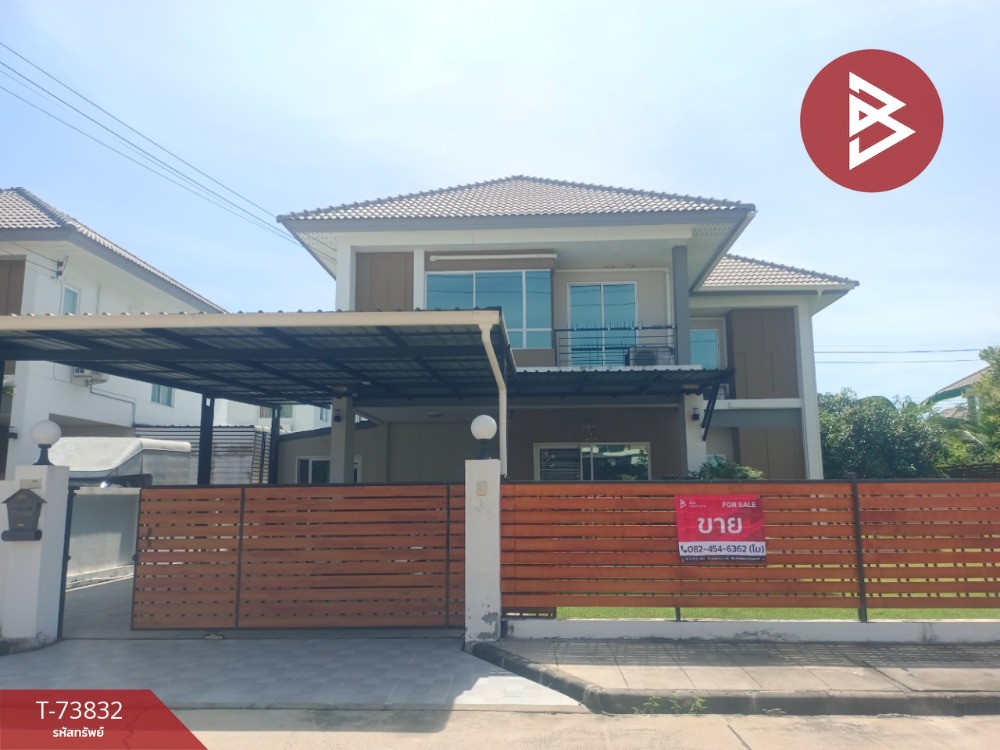 For SaleHouseBang Sue, Wong Sawang, Tao Pun : Single house for sale The Extenso 2 Village, Nong Chok (The Extenso 2), Bangkok, ready to move in.