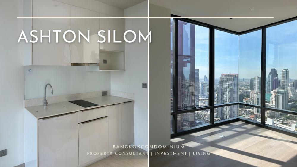 For SaleCondoSilom, Saladaeng, Bangrak : Best view best price Ashton Silom 1 Bedroom 49 sq.m.