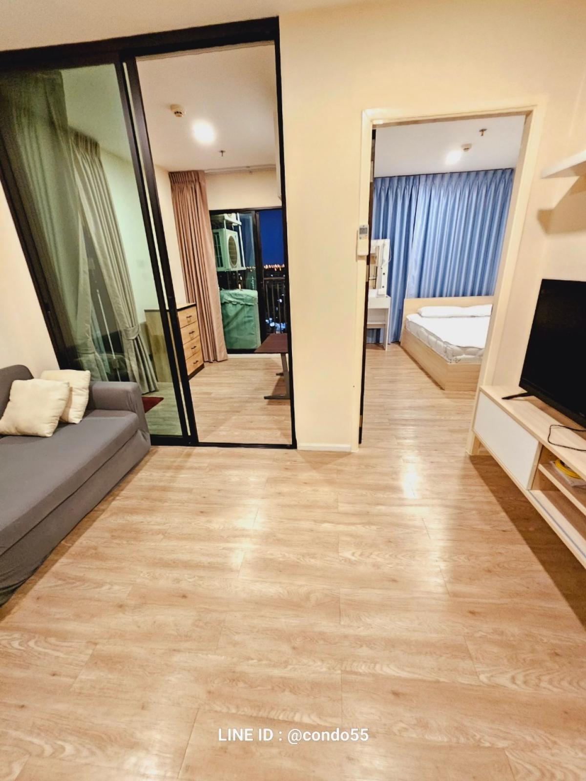 For RentCondoVipawadee, Don Mueang, Lak Si : Condo Episode, 1 bedroom, multi-purpose, beautiful, complete with appliances. Call 0658309884 Line ID @ condo55