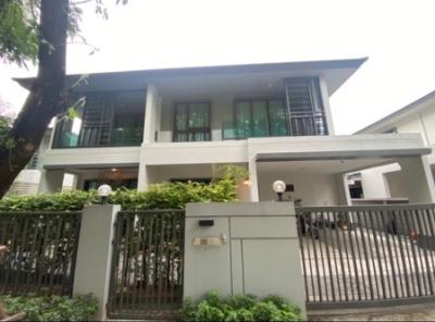 For SaleHouseNawamin, Ramindra : Single house for sale, ready to move in, Burasiri Watcharaphon, 222 sq m., 64.8 sq m, . On Sukhaphiban 5 Road, near Chalong Rat Expressway.