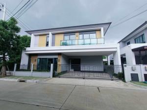 ขายบ้านนนทบุรี บางใหญ่ บางบัวทอง : HS651ขายบ้านเดี่ยว หลังมุม โครงการเซนโทร สะพานมหาเจษฎาบดินทร์ฯ 2 ซอยไทรม้า 18 นนทบุรี เดินทางสะดวก