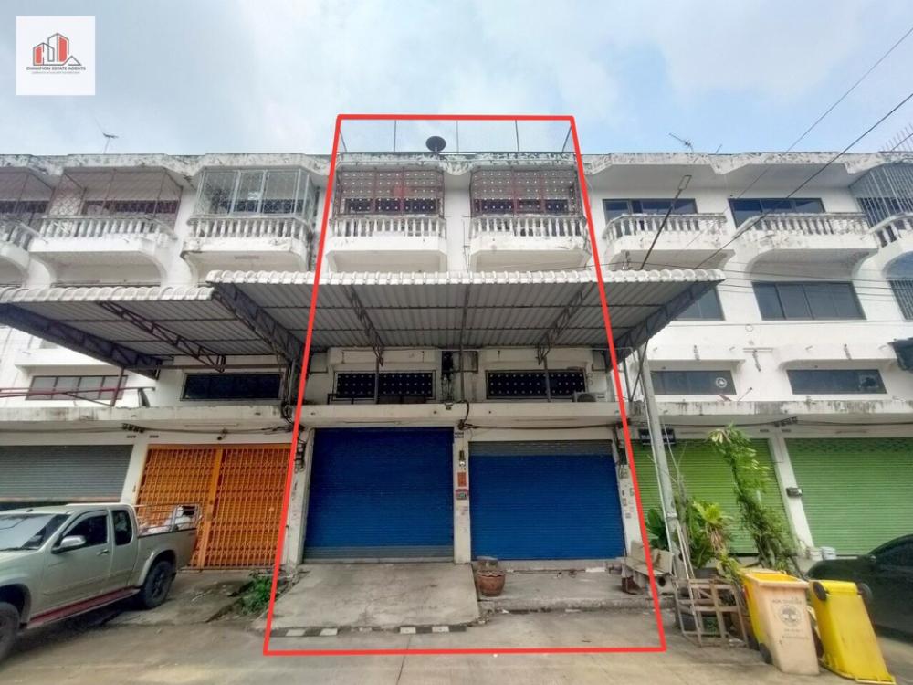 For SaleShophouseEakachai, Bang Bon : Selling below appraisal Commercial building with warehouse, Bang Bon Zone, Ekachai, near Ekachai Golf Course.