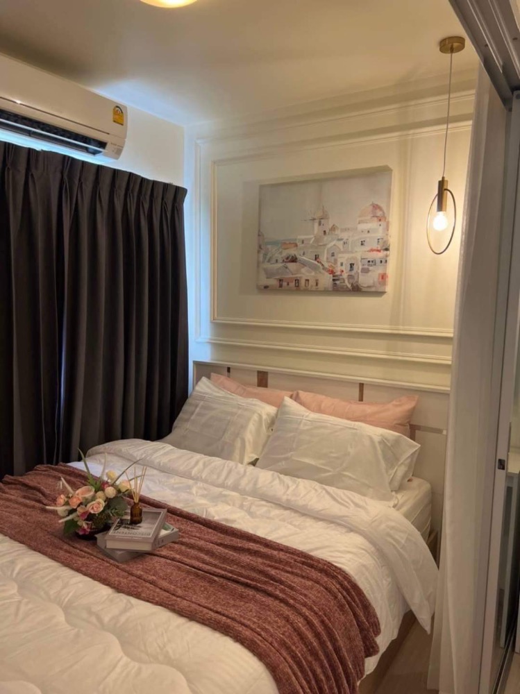 For SaleCondoPathum Thani,Rangsit, Thammasat : The room is very beautiful. The owner is selling it himself. Sold with tenant for 7,800 baht per month.