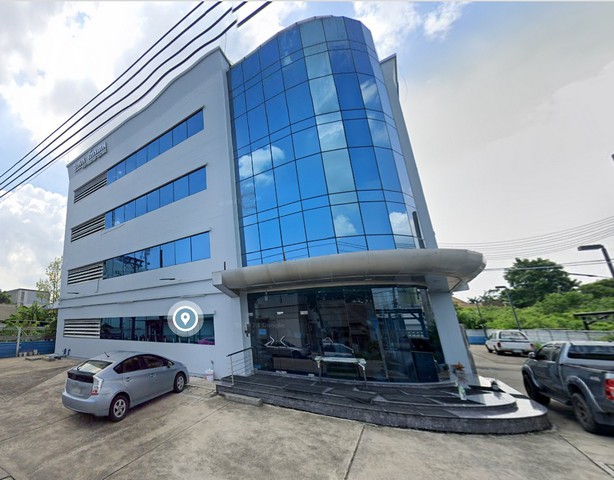 For SaleOfficeMin Buri, Romklao : For sale/rent, office building Ramkhamhaeng 118, 5 floors, warehouse, area 1-0-9 rai, near Saphan Sung office. Near Kanchanaphisek Road