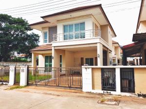 ขายบ้านขอนแก่น : ขายบ้านเดี่ยวหลังมุม ในหมู่บ้านราชพฤกษ์ แกรนด์  ใกล้มหาวิทยาลัยขอนแก่น
