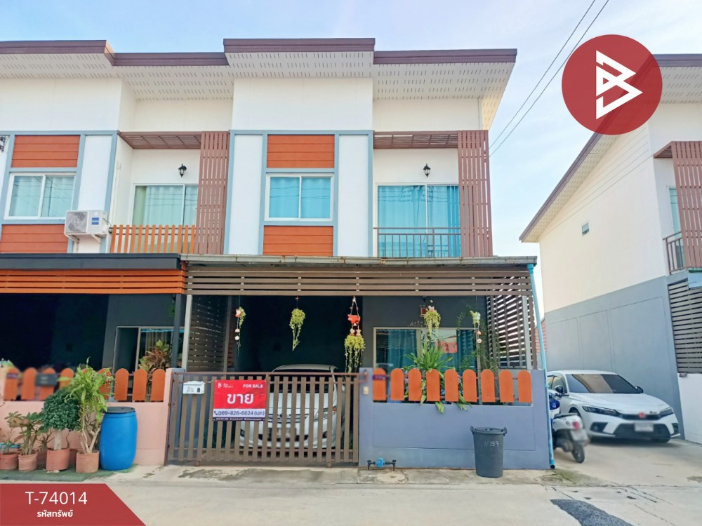 For SaleTownhouseMahachai Samut Sakhon : Townhouse for sale CK Village 5 Rama 2-Suan Som Samut Sakhon