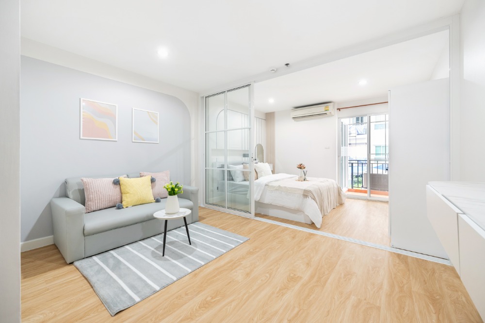 For SaleCondoChokchai 4, Ladprao 71, Ladprao 48, : Quick discount!! Free transfer Regent Home 12, size 31 sq m., 3rd floor, price only 1.45 million baht.
