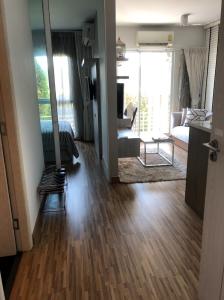 For SaleCondoNonthaburi, Bang Yai, Bangbuathong : Beautiful room, decorated and ready to move in, good value, suitable for renting out.