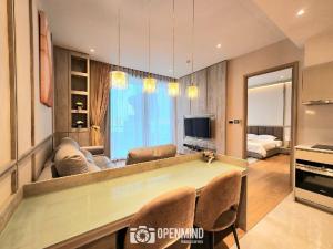 For RentCondoWongwianyai, Charoennakor : Condo for rent: Magnolia Waterfront Residence (Icon Siam), 1 bedroom, 60.58 sq m., beautiful view (11th floor)