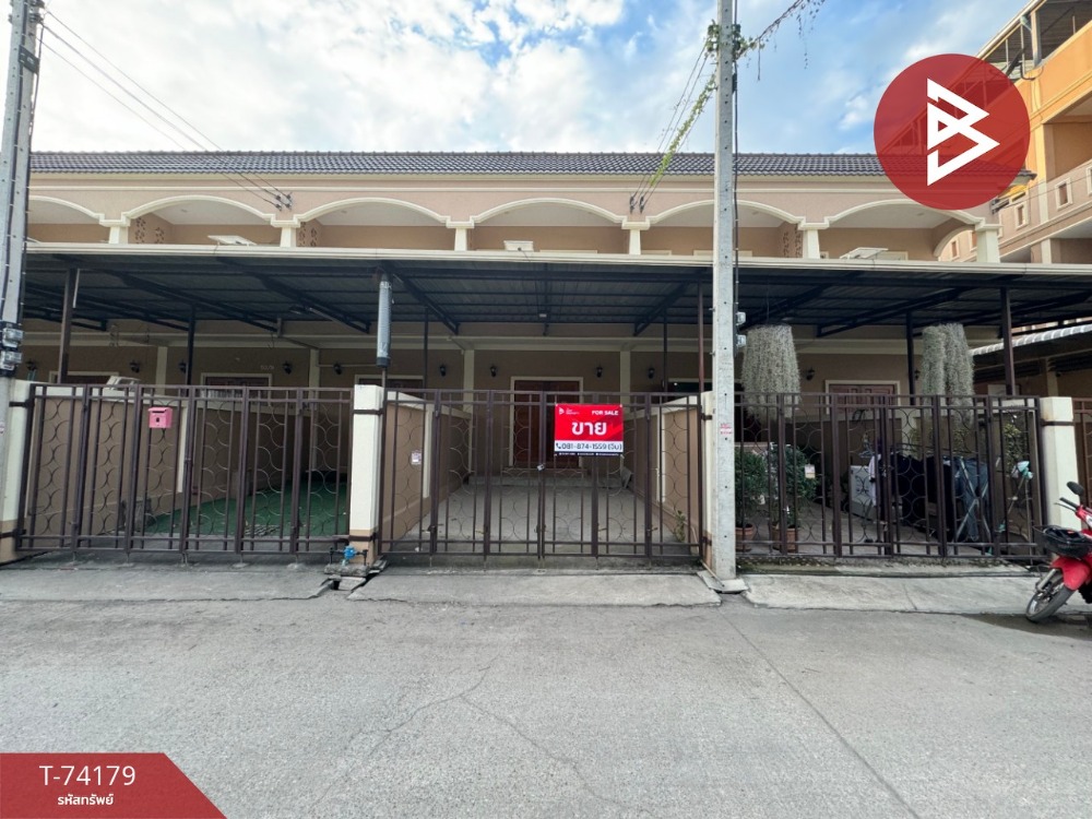 For SaleTownhouseSamut Songkhram : Townhouse for sale, area 24.4 square meters, Ban Prok, Samut Songkhram.