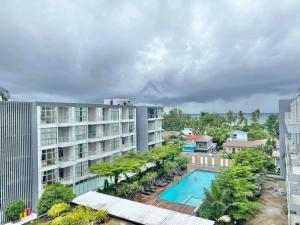 For SaleCondoKrabi : ‼️ FOR SALE & RENT ‼️Urgent sale, At Sea Condo, sea view, good location, in the center near Klong Muang Beach, opposite the Beyond Resort Krabi hotel, quiet, good atmosphere, suitable for buying, relaxing and living in or renting out for a short term.