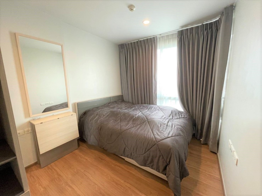 For SaleCondoOnnut, Udomsuk : Condo for sale The Base Sukhumvit 77 [The Base Sukhumvit 77] 30 sq m., 34th floor, fully furnished, very beautiful view, separate kitchen, near BTS On Nut 2 minutes, Lotus, Big C, On Nut Market, Gateway Ekamai.