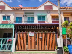For SaleTownhousePathum Thani,Rangsit, Thammasat : Townhouse Thaworn Villa Wongwaen-Lam Luk Ka Khlong 3, near BTS Khu Khot, renovated, ready to move in.