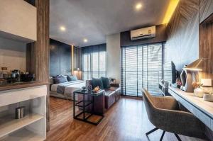 For SaleCondoRama3 (Riverside),Satupadit : Code C20231100821.......Lumpini Place Ratchada - Sathu for sale, 1 bedroom, 1 bathroom, furnished, Special Deal!!