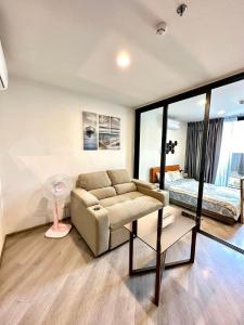ขายคอนโดวิภาวดี ดอนเมือง หลักสี่ : The Base Saphanmai 1 ห้องนอน 1 ห้องน้ำ 34 ตร.ม. DBC-S072