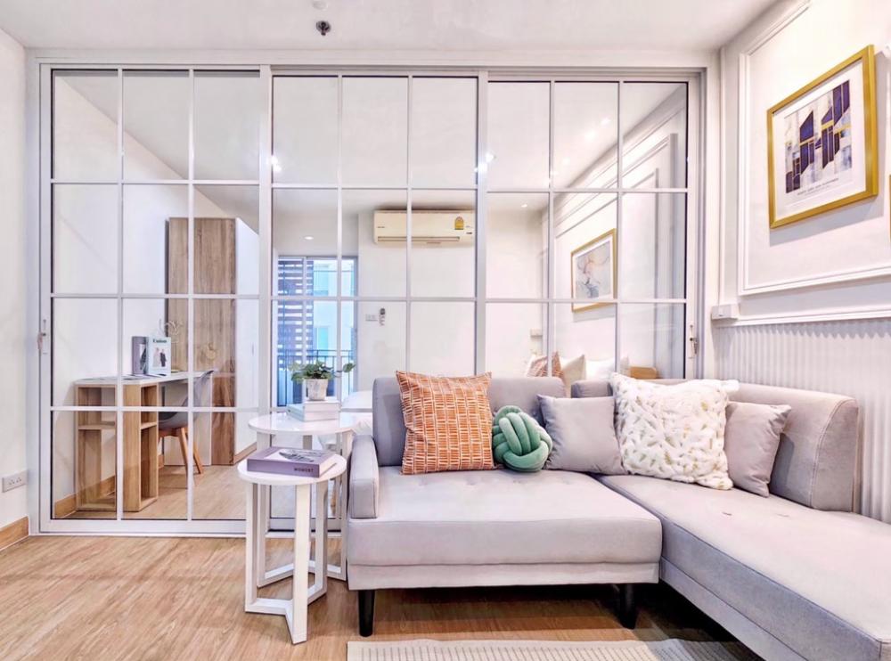 For SaleCondoChokchai 4, Ladprao 71, Ladprao 48, : [Dont miss it!! ]🏡 𝗥𝗲𝗴𝗲𝗻𝘁 𝗛𝗼𝗺𝗲𝟭𝟮 decorated the room very beautifully. Close to Phawana BTS station, just 300 meters, installment payments worth more than renting, good location, newly decorated room, comes with complete furniture. Ready to move in 🌈✨