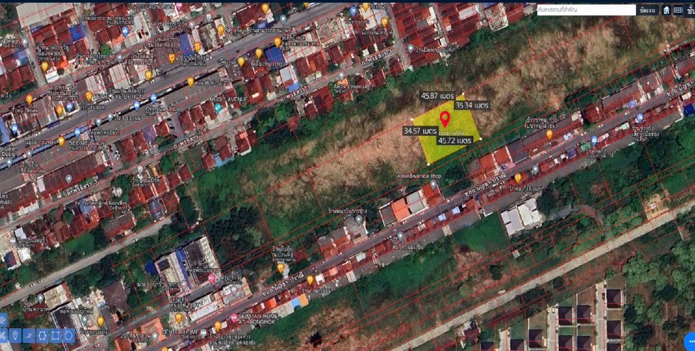 For SaleLandPathum Thani,Rangsit, Thammasat : Land for sale, Thanyaburi, Khlong 6, Rangsit, near Rajamangala University of Technology Thanyaburi, Khlong 6, Pathum Thani, pink layout, suitable for building a residence, location Rangsit, Thanyaburi, Pathum Thani, Rangsit, Nakhon Nayok.