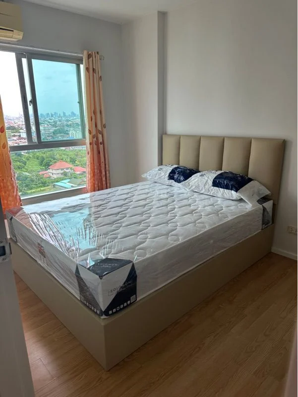 For SaleCondoSamut Prakan,Samrong : 28 sq m, Building A, 15th floor, pool view, The Parkland Lite Condo, Sukhumvit, Pak Nam.