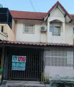 For SaleTownhouseBang kae, Phetkasem : 2-story townhouse for sale, Thaweethong Village 3, close to eating places, tourist attractions, and work areas.
