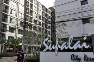 For SaleCondoBangna, Bearing, Lasalle : Condo for urgent sale, Supalai City Resort, Bearing Station, great value, new room, never lived in.