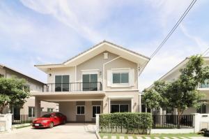 For RentHouseRama5, Ratchapruek, Bangkruai : 🔥🔥25127🔥🔥 Single house for rent, Casa Legend Rama 5-Ratchapruek (2-story house, 4 bedrooms, 5 bathrooms, 1 maid's room, 3 parking spaces, 1 Thai kitchen, 1 Western kitchen)