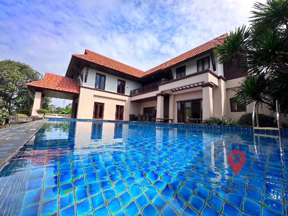For SaleHouseLadkrabang, Suwannaphum Airport : 🔥Luxury house for sale, area 2 rai, near Suvarnabhumi. Near the motorway 🔥