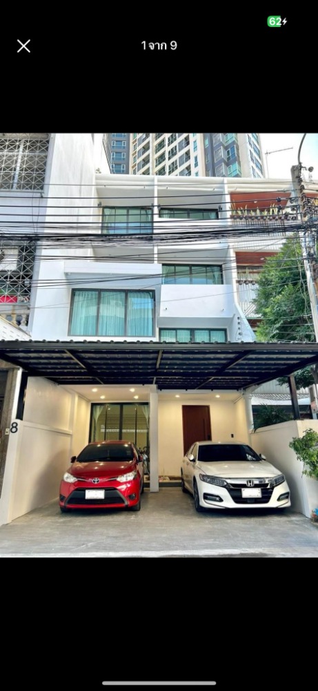 For SaleTownhouseSathorn, Narathiwat : Townhouse Soi Sathorn 21 : 6 bedrooms / near BTS Saphan Taksin / suitable for Home Office AirBnb