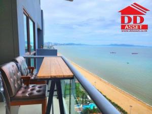 For RentCondoPattaya, Bangsaen, Chonburi : Condo for rent, AERAS Pattaya (AERAS PATTAYA), next to Jomtien Beach, PANORAMA view, code C8006.