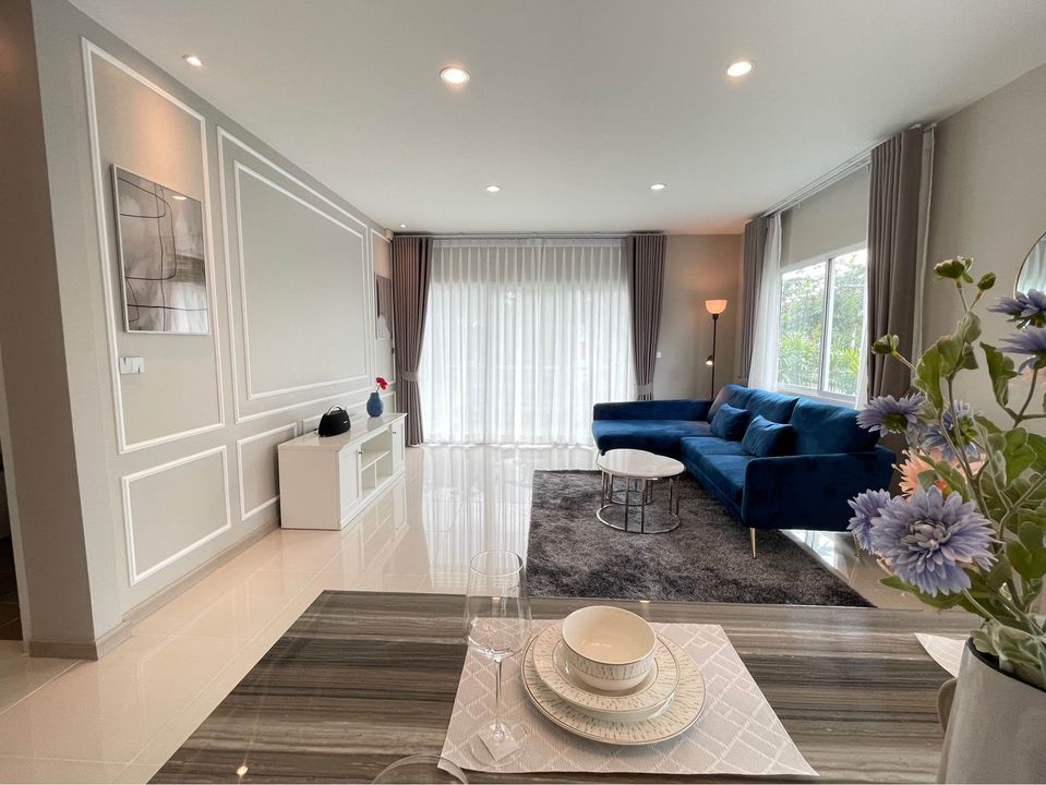 For RentHousePathum Thani,Rangsit, Thammasat : 💥* 3 bedrooms* Single house for rent “Perfect Park Rangsit“ Near Bang Phun Expressway and Red Line MRT.