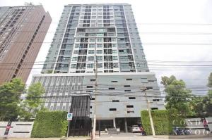 For SaleCondoBangna, Bearing, Lasalle : Condo for sale, Knightsbridge Bearing 6 (Sukhumvit 107), 1 bedroom, 1 bathroom, usable area 25.66 sq m. It is a High Rise condo, 25 floors high, completed and ready to move in.
