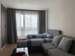 For RentCondoPinklao, Charansanitwong : 🎀For rent 🎀D Condo Than Charan 🤝9,500 baht ~ Size 27 sq m. Building A ~ 7th floor 🙏 (ASK-23120404)