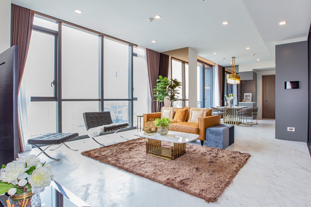 ให้เช่าคอนโดสุขุมวิท อโศก ทองหล่อ : FOR (RENT)Pet Friendly  PRICE 150,000/m.  – The Monument Thonglor , 2 BEDS 3 BATHS, 21 th, 125  SQ.M.