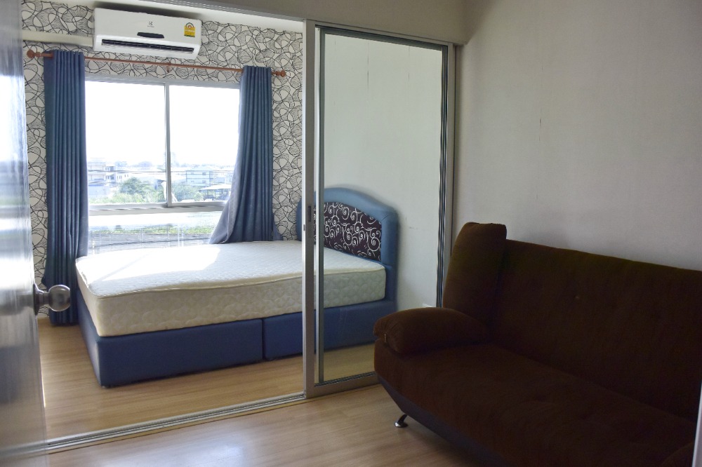 For RentCondoNonthaburi, Bang Yai, Bangbuathong : For rent, Plum Bang Yai Station, Phase 2, newly renovated room.