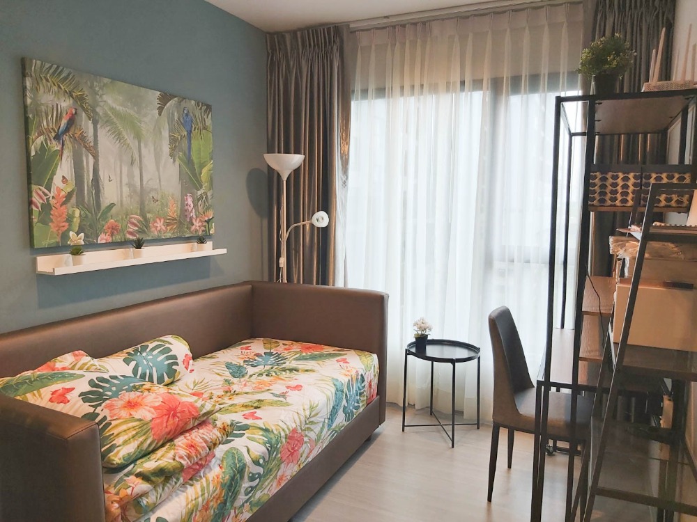 For RentCondoRama9, Petchburi, RCA : 🌸🌼 For rent  Life Asoke - Rama 9  🌸🌼  1bed , size 36 sq.m., Beautiful room, fully furnished. 🌸🌼