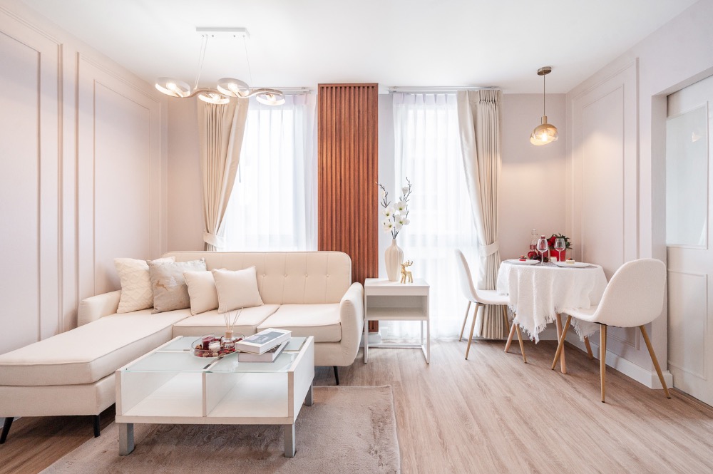 For SaleCondoChokchai 4, Ladprao 71, Ladprao 48, : 𝑻𝑯𝑬 𝑵𝑰𝑪𝑯𝑬 Lat Phrao 𝟒𝟖 near 𝑴𝑹𝑻 Phawana 🔥Large room 𝟒𝟏 sq m.