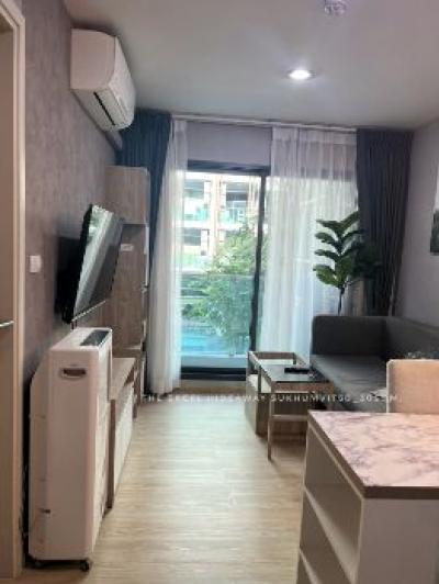 For SaleCondoOnnut, Udomsuk : Condo for sale with tenant Pool view, The Excel Hideaway Sukhumvit 50, 29.57 sq m., beautifully decorated room, good central area, clean, quiet, private.