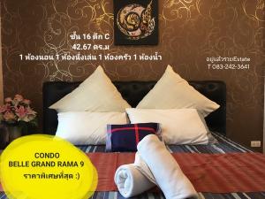 For SaleCondoRama9, Petchburi, RCA : Urgent sale, room ready to move in Good prices dont come often, fully furnished, special for the first time!! Condo for sale Belle Grand Rama 9 (Belle Grand Rama 9) near MRT Central Rama 9.