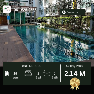 For SaleCondoPattanakan, Srinakarin : *For Sale* Aspire Srinakarin | 1 bed | 061-625-2555