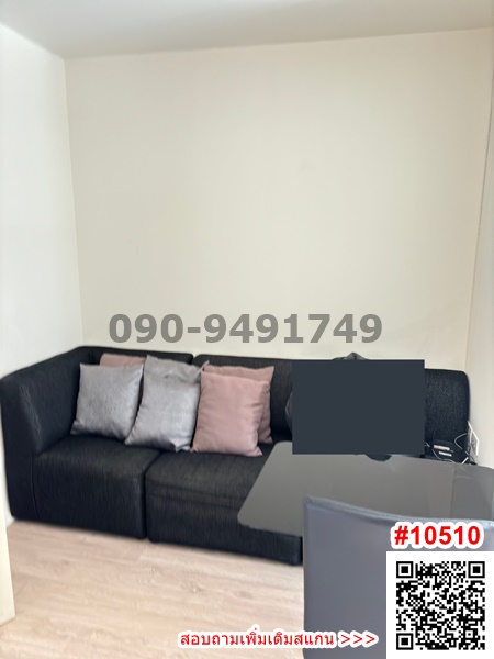 ให้เช่าคอนโดลาดกระบัง สุวรรณภูมิ : เช่า I Condo Green Space Sukhumvit 77 เฟส1 ติดพาซิโอ้ลาดกระบัง